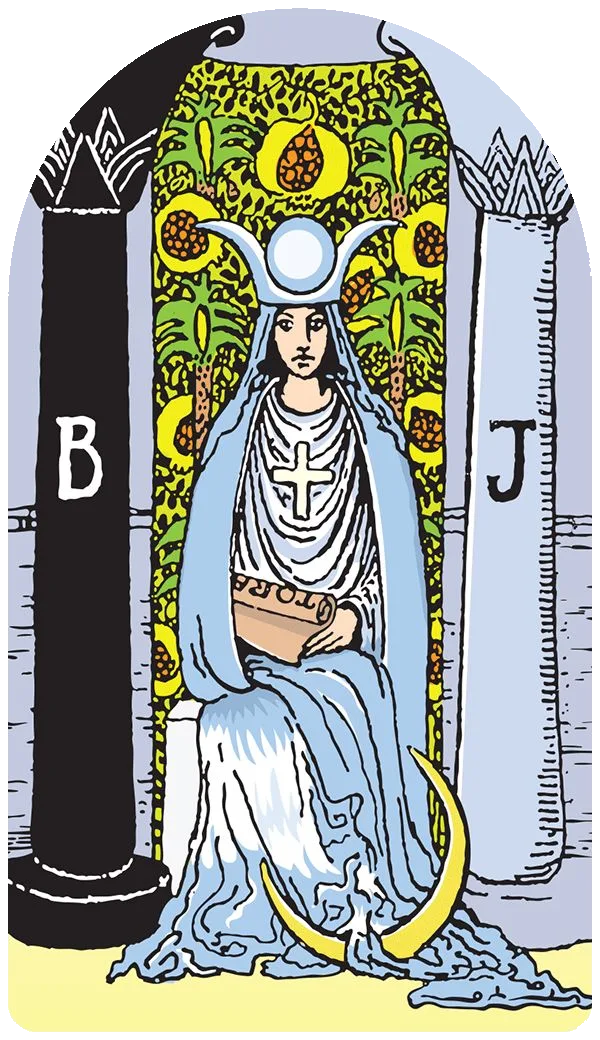 The High Priestess Tarot Card