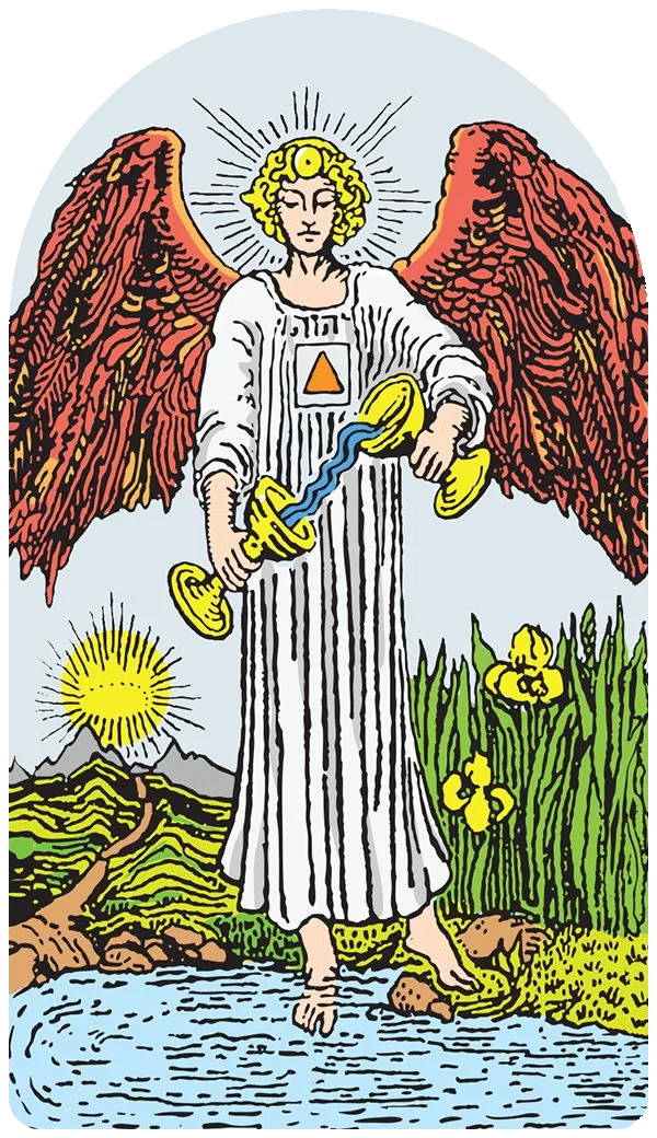 XIV Temperance: complete tarot meaning