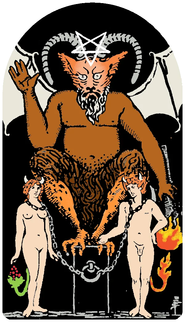 XV The Devil: complete tarot meaning