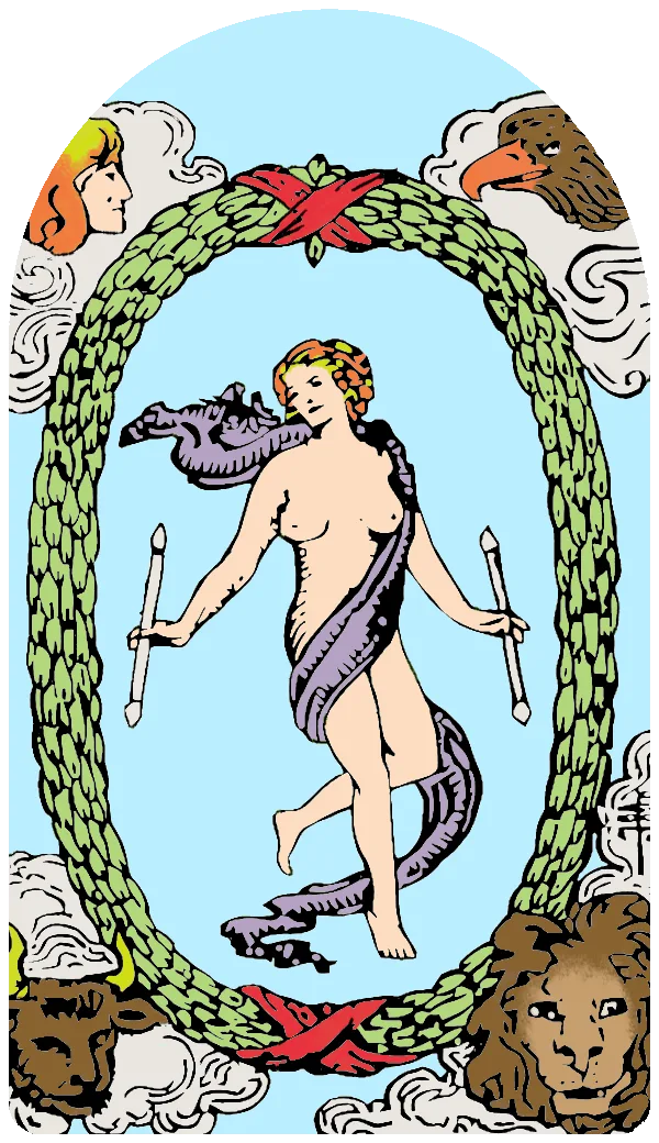 The World Tarot Card