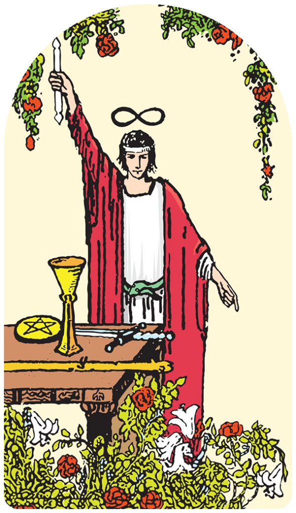The Magician tarot card