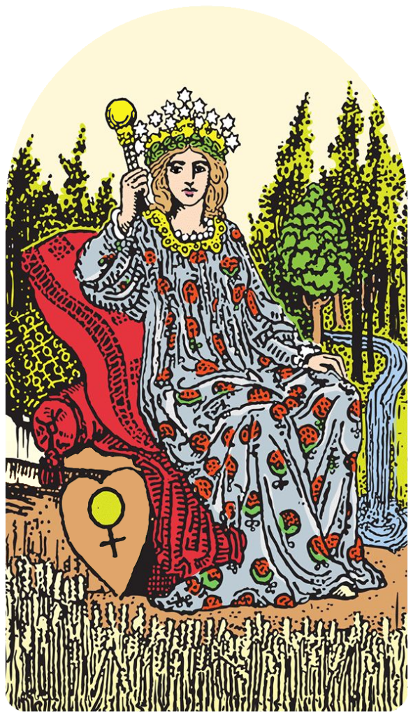 The Empress tarot card