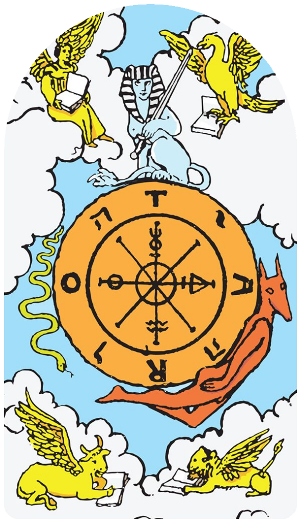 Wheel of Fortune tarot card
