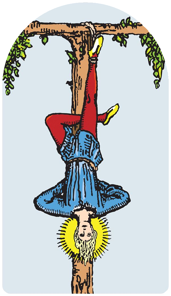The Hanged Man tarot card