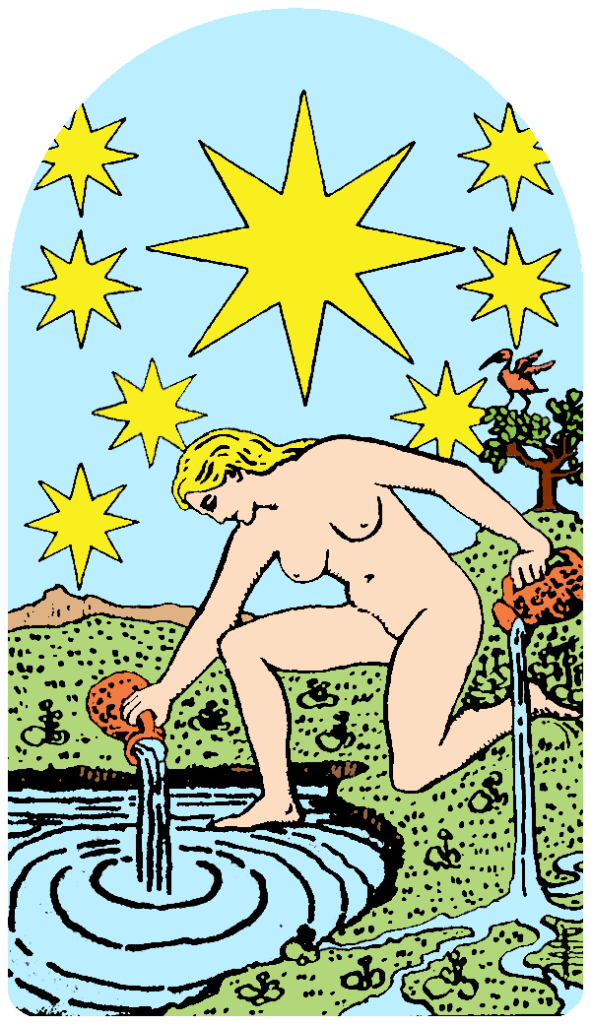 The Star tarot card