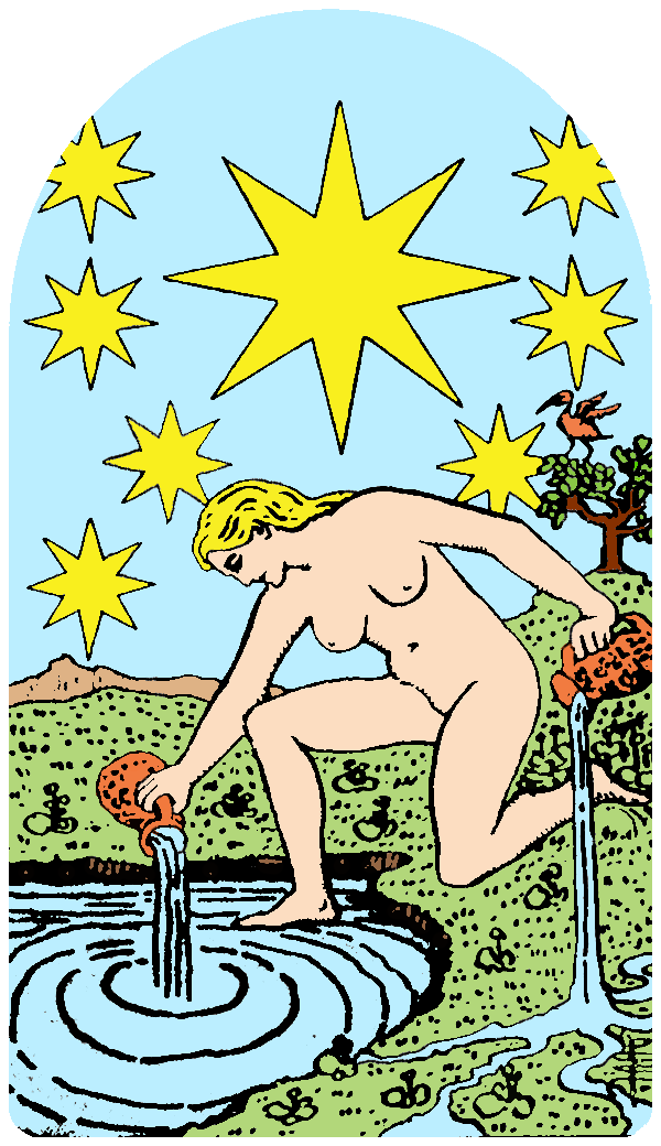 The Star tarot card